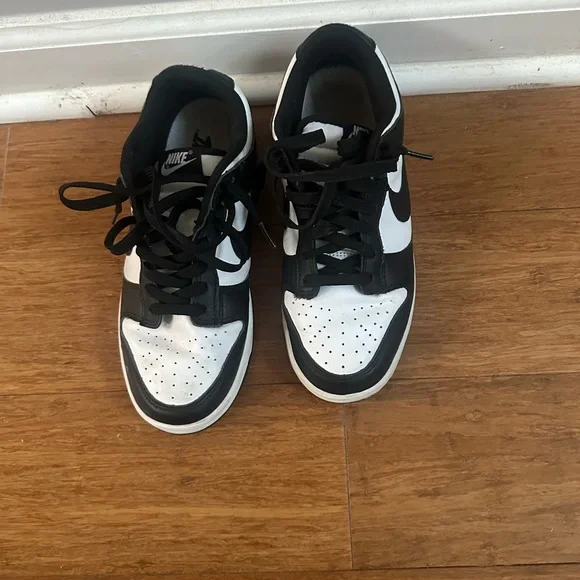 Nike Big Kids Dunk Low Retro Panda - Picture 3 of 3